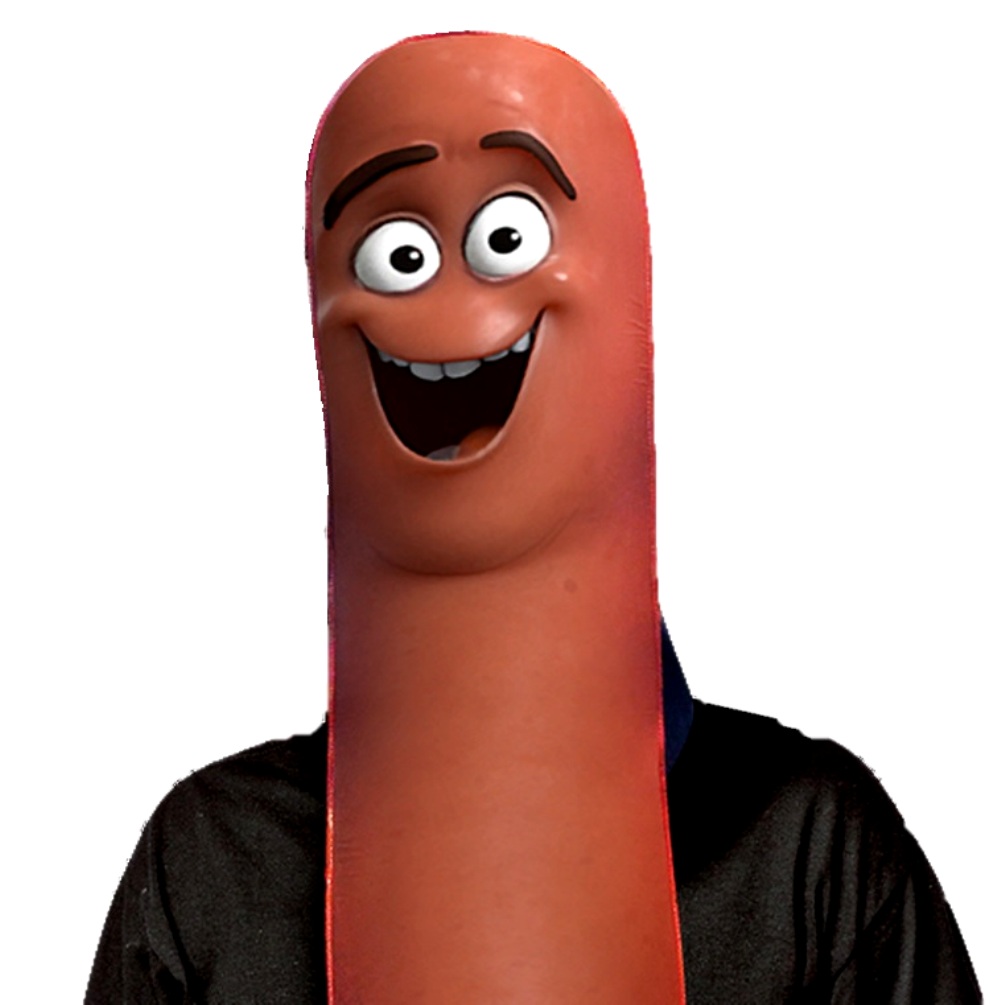 Sausage Party Frank Mask Adult Wiener Food Character Costume Party